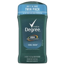 4 Packs Degree Cool Rush Invisible Solid Deodorant - 2.7 oz - $35.00