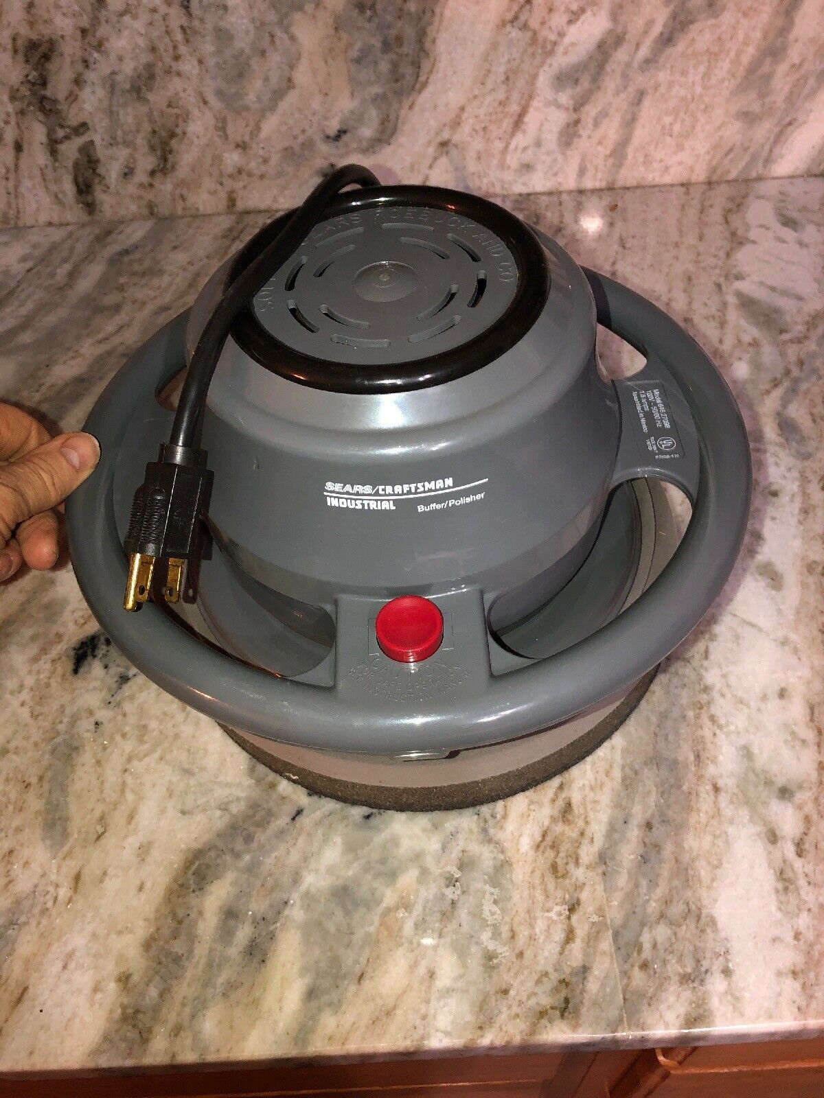 11 In Heavy Duty Sears Craftsman Buffer Polisher Model 927098 SUPER