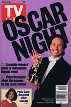 ORIGINAL Vintage TV Guide Mar 24 1990 No Label Billy Crystal Oscars image 1