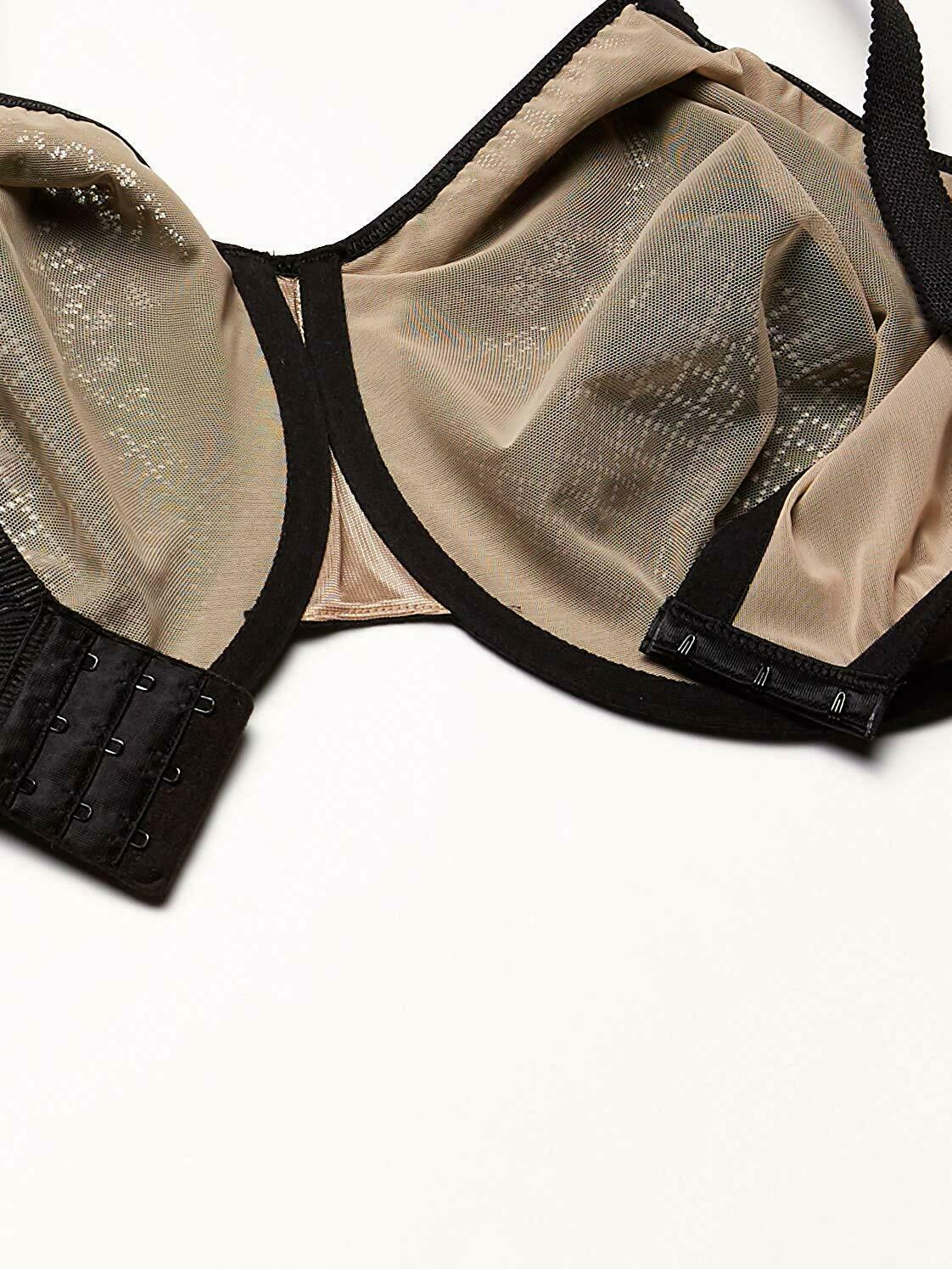 Wacoal BLACK Visual Effects Underwire Minimizer Bra, US 40D, UK 40D