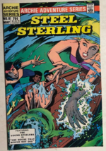 Steel Sterling #6 (1984) Archie Adventure Comics VG+/FINE- - $14.84