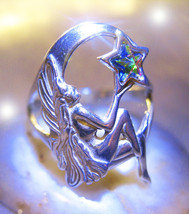 HAUNTED RING MASTER OF THE MYSTICAL WORLD 8000 EXTREME MAGICK MYSTICAL TREASURE  - $222.77