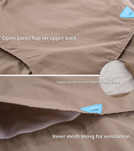 Men’s Tuna Waterproof Quick Dry UPF 50+ Nylon Short Sleeve Fishing Button Shirt image 2