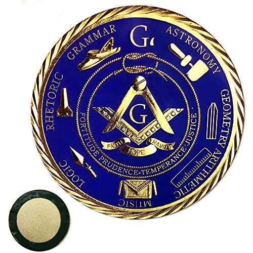 Masonic Auto Car Emblem Blue Lodge Freemason Brotherhood ...