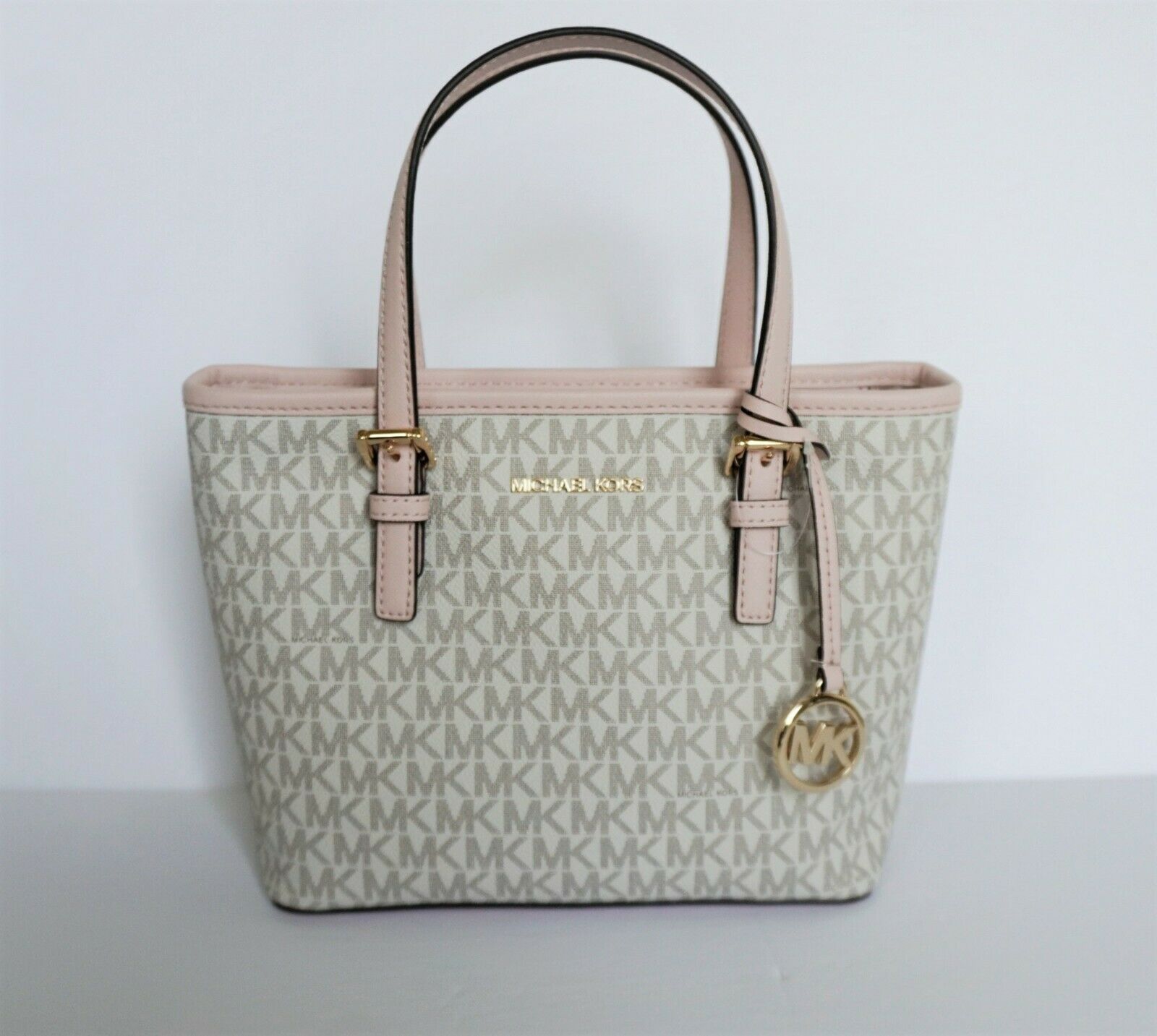 bolsa michael kors jet set travel vanilla