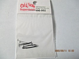 Cal Scale # 190-502 F/FT Side Door Grabs .012. (12 Each). HO-Scale image 1