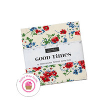 Moda GOOD TIMES American Jane CHARM PACK 42- 5" Quilt squares 1930s Reproduction - $9.85