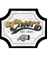 Cheers Bar Est. 1895 Plasma Cut Metal Sign - $69.95