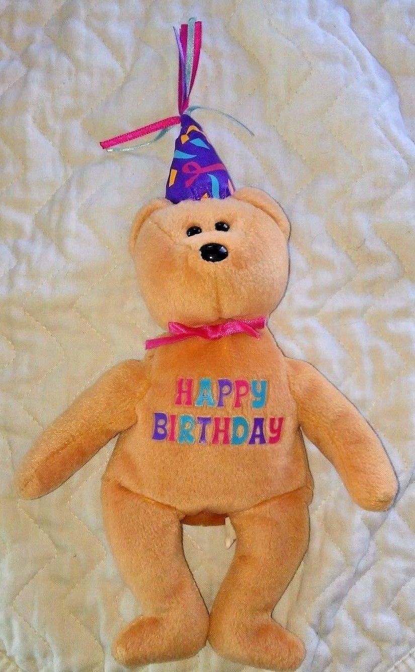 ty beanie birthday bear