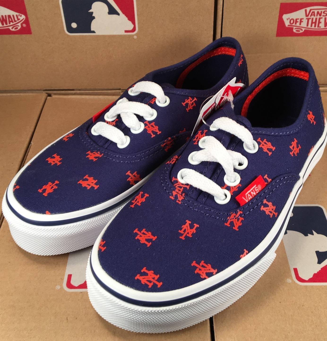 Download Vans KIDS New York Mets MLB Authentic Sneaker Limited ...
