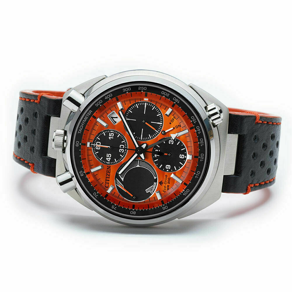 citizen orange dive watch