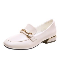 47-New Women Flats 2021 Autumn Woman Loafers Leather Female Shoes Slip On Women' - $157.31
