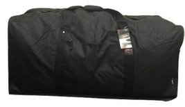 Black 36 Inch Square Cargo Sports Bag Duffel Camp Huge Jumbo Duffelbag T... - $29.69