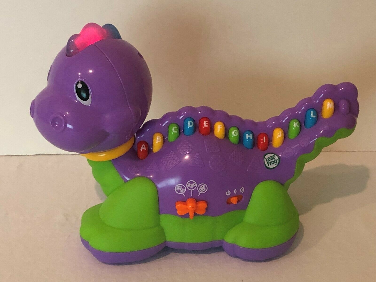 Leap Frog Lettersaurus Alphabet Pal Dinosaur Purple LeapFrog Toy ...