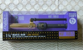 Hot Tools Professional 1-1/4" Gold Marcel Salon Hair Curling Iron 1130 Beauty - $34.82