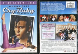 CRY-BABY DIRECTOR&#39;S CUT DVD AMY LOCANE JOHNNY DEPP UNIVERSAL VIDEO NEW - $12.95
