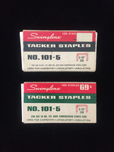 Vintage Original Packaging Desk and Staple Gun Staples - Various Brands image 5