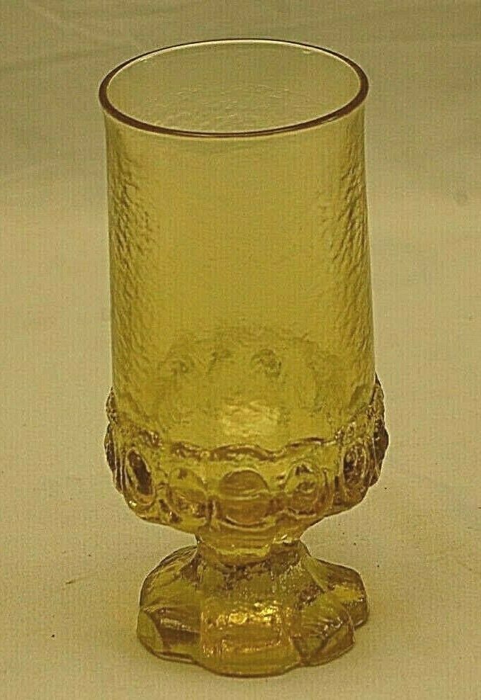 Tiffin Franciscan Cornsilk Yellow Madeira Water Goblet s 