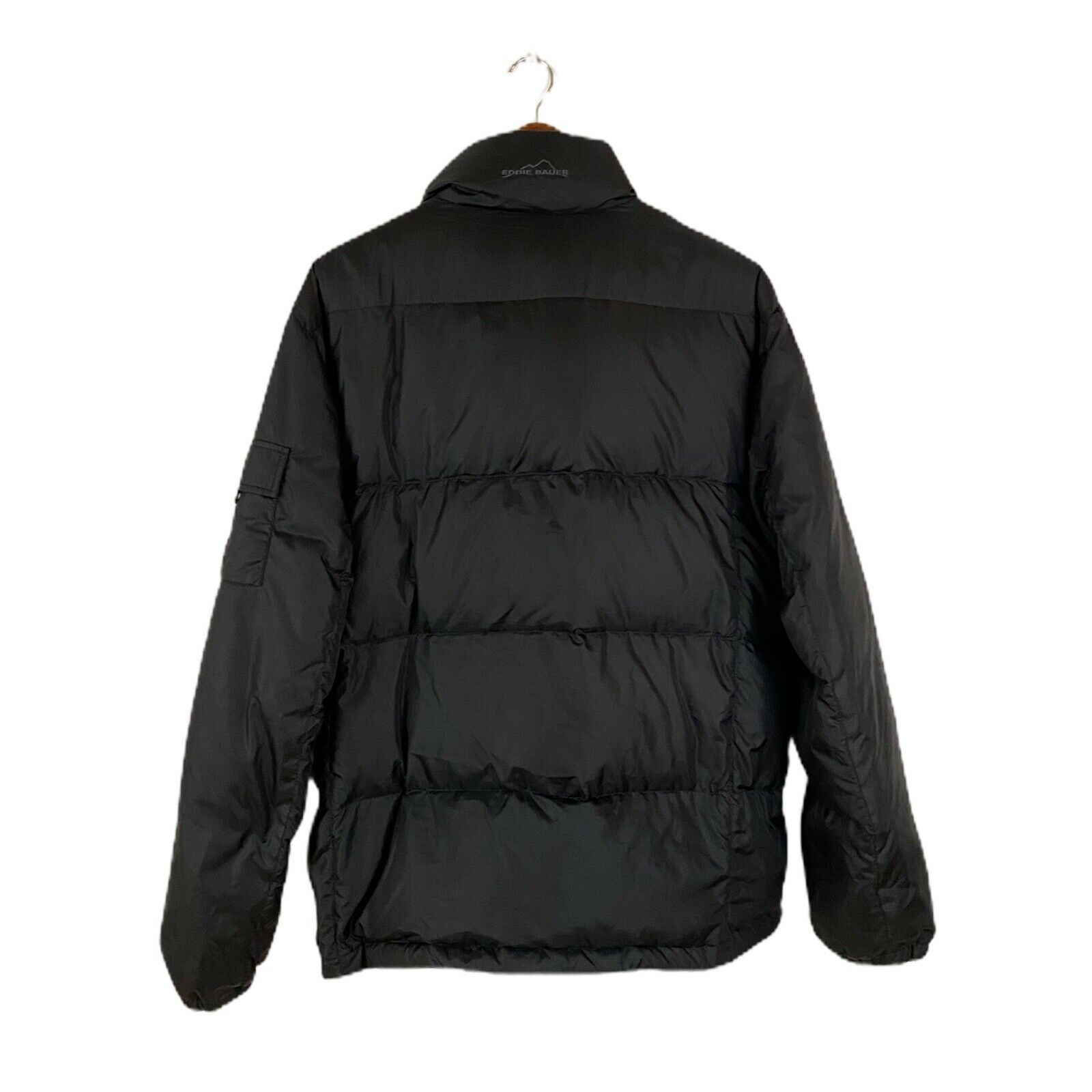 Eddie Bauer Premium Goose Down Coat Puffer Jacket Mens Size L | 8381