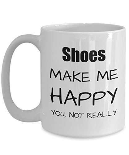 Shoes Lover Gift, Funny Shoe Fan Mug, Hobby Birthday Gift Idea, Christmas - .MAK