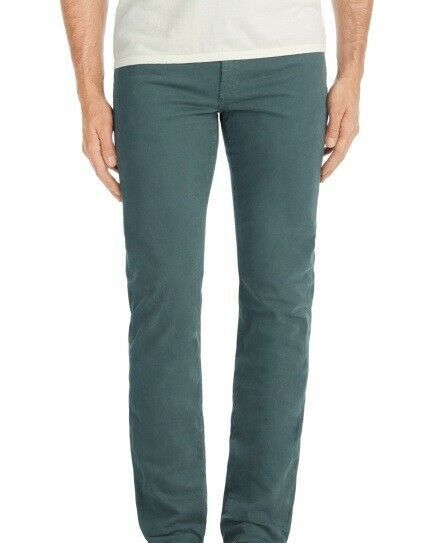 J Brand Mens Kane 240916M336 Trousers Relaxed Altadena Green Size 32W