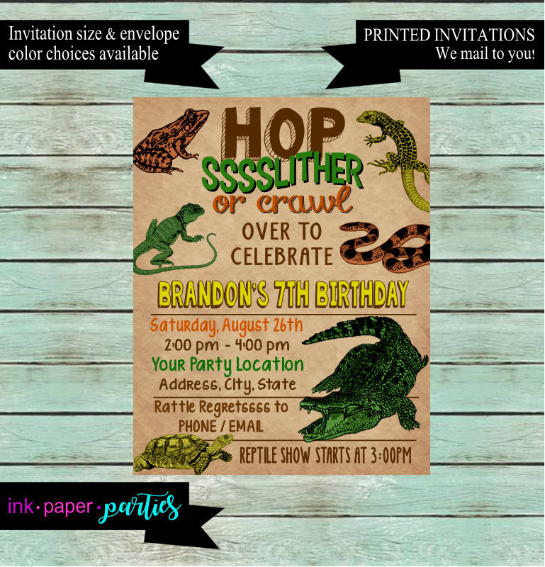 Reptile Snakes Lizard Frog Alligator And 50 Similar Items