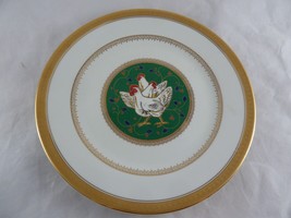 Vintage Mikasa 3rd day of christmas collector plate 3 French Hens 1999 G... - $13.37