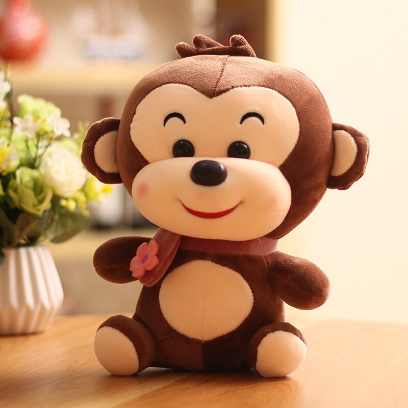 stuffed monkey plush