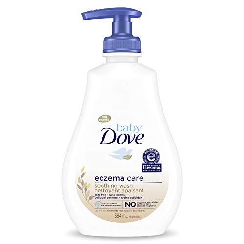 Baby Dove Soothing Wash To Soothe Delicate Baby Skin Eczema Care Washes Away Bac