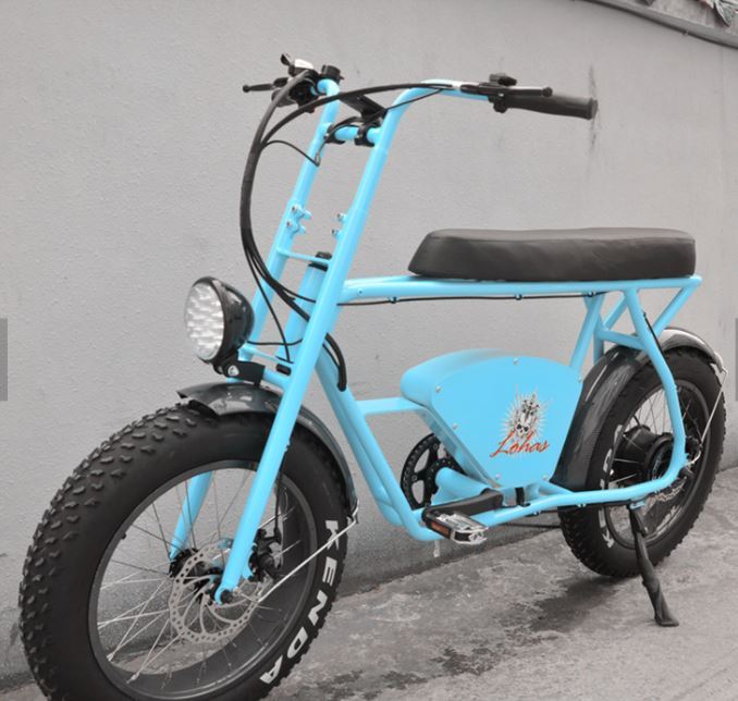 electric urban retro cruiser bike