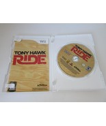 NINTENDO WII VIDEO GAME--TONY HAWK RIDE---DISC MANUAL CASE - $5.83