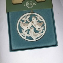 Lenox 12 days of Christmas Ornament Three 3 French Hens With Box 1989 - $24.99