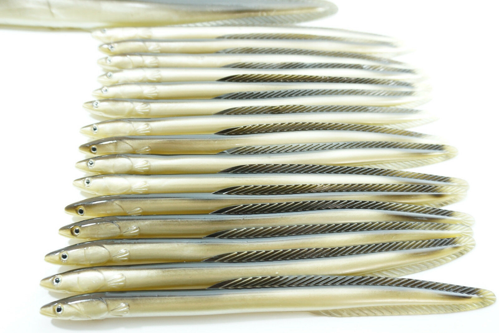 Eel Soft Plastic Lure Almost Alive 37 Pieces Wholesale Bulk Dealer Soft Plastics