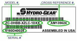 Hydro-Gear OEM SCREW SET 5/16-24 X 2.50 54616 - $2.82