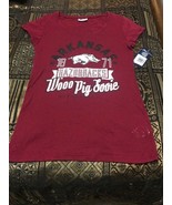 Women&#39;s Arkansas Razorbacks T-Shirt M (7/9) NEW!! - $24.99
