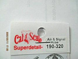 Cal Scale # 190-320 Air & Signal Hose HO-Scale image 3