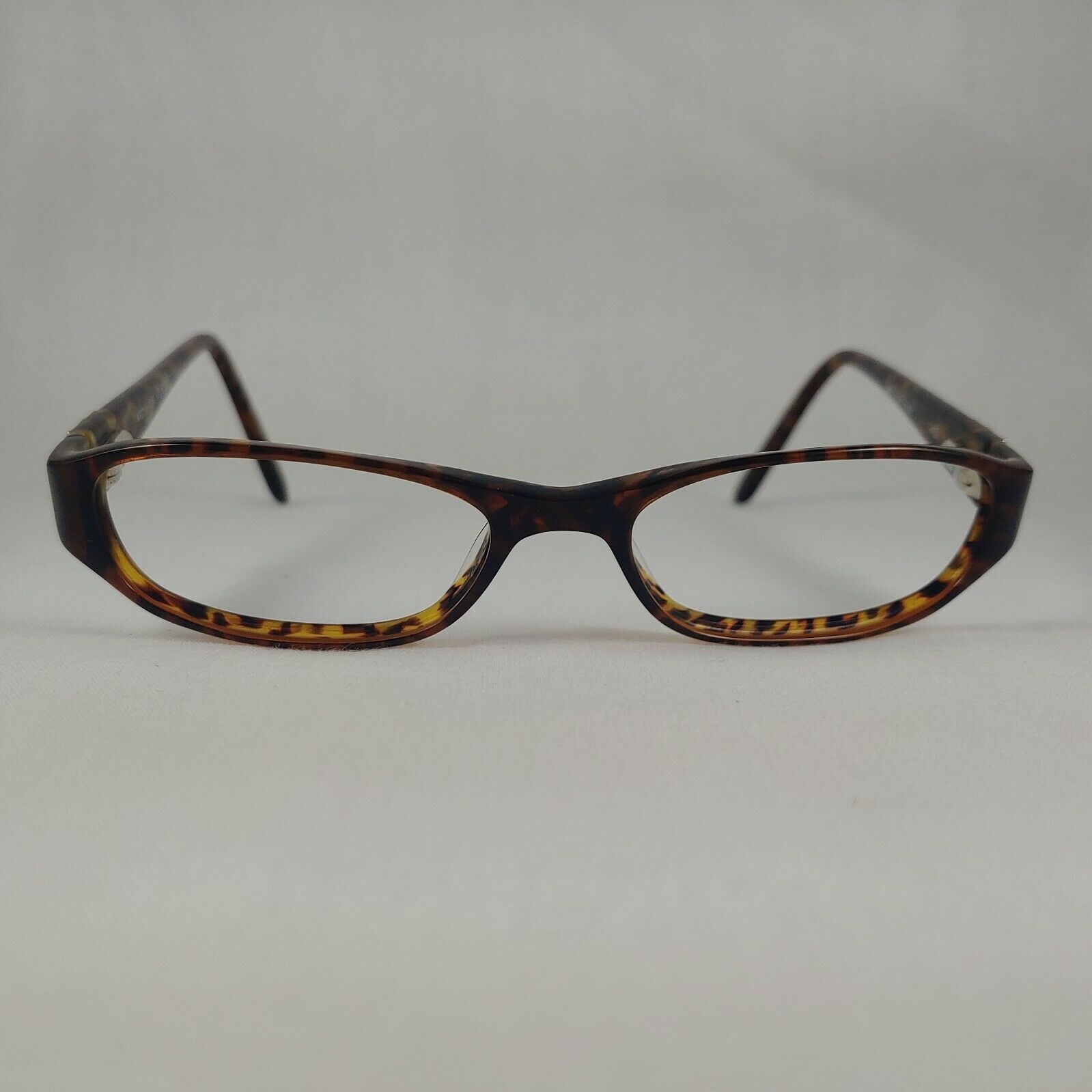 Karen Kane Eyeglass Frames Gold Leaves Sage Tortoise Shell Plastic Rim ...