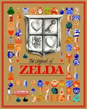 1986 Nintendo The Legend Of Zelda Poster Link Princess Triforce Hyrule Ganon ⚔ - $7.59