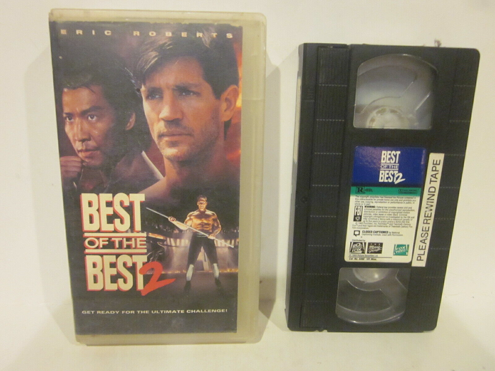 The Best Of The Best 2 (vhs, 1993) - Eric Roberts Martial Arts Karate 