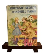 The Brownie Scouts At Windmill Farm Mildred A. Wirt 1953 HC DJ Girl Scouts - $14.50