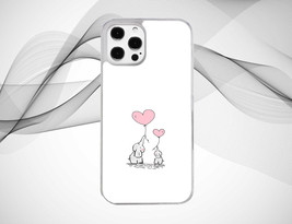 Elephant Mum and Baby Balloons Phone Case Cover for iPhone Samsung Huawei Google - $4.99+