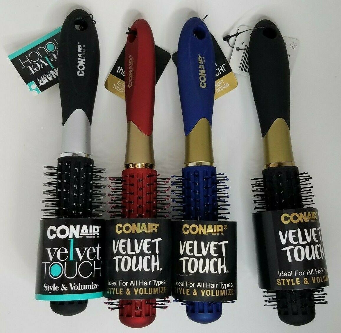 Primary image for Conair Velvet Touch Volumizing Round Hair Brush #77202Z 