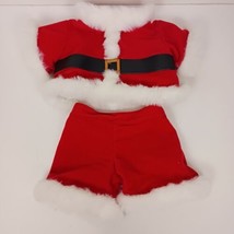 Build A Bear Santa Costume Outfit Teddy Bear Clothes Christmas  - $11.00