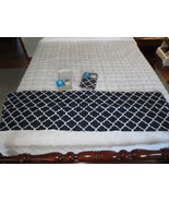 2 NIP Essential Home CAPITAL INDIGO 100% Polyester VALANCES  - 60&quot; W x 1... - $12.00