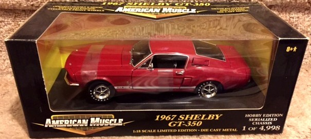 american muscle toy cars