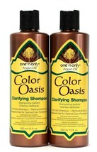 2 Bottles One N Only 12 Oz Color Oasis Argan Oil Pre Color Clarifying Shampoo