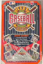 1992 Upper Deck MLB Baseball High Series Wax Box Lot Factory Sealed Wax Box- 36  - $39.95