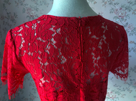 2022 White Lace Crop Top Short Sleeve Bridesmaid Lace Tops Custom Plus Size image 14