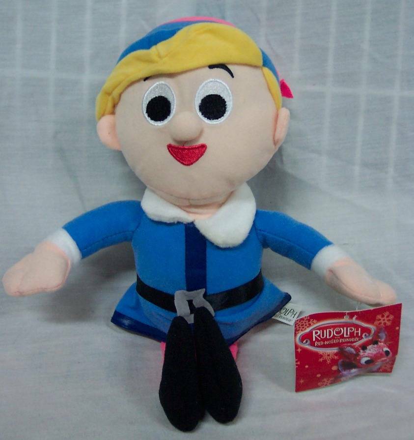 Rudolph Reindeer HERMIE HERMY HERBIE DENTIST ELF 11" STUFFED ANIMAL