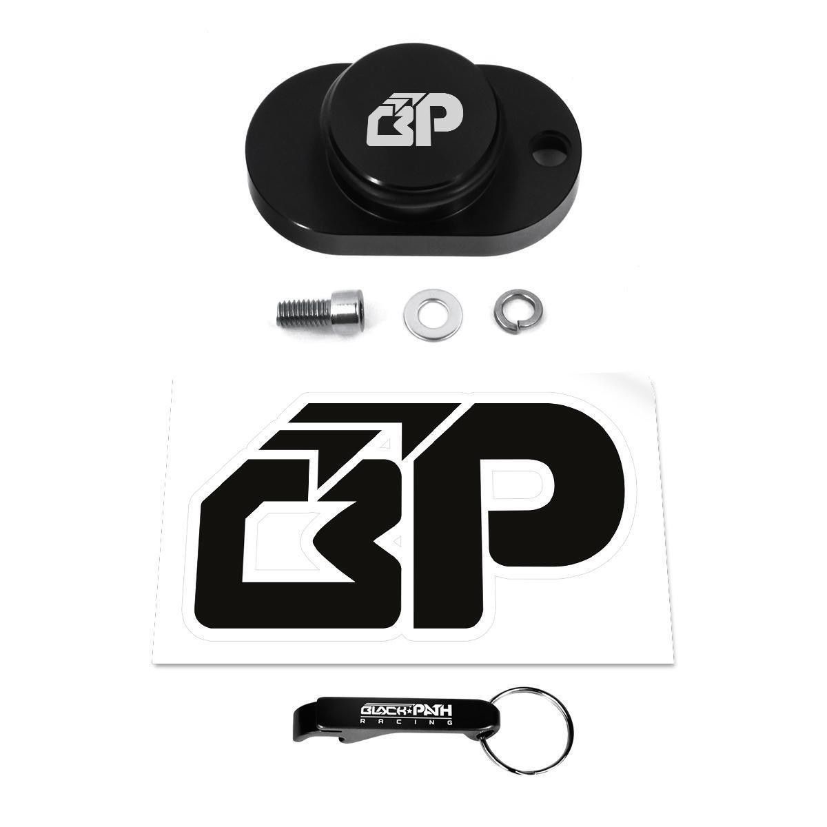 Camaro//Firebird LS1 Billet Aluminum Black EGR Manifold Block Off Plate